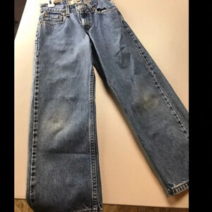 Levi's 569 Size 9 Boys Jeans Loose Straight Denim